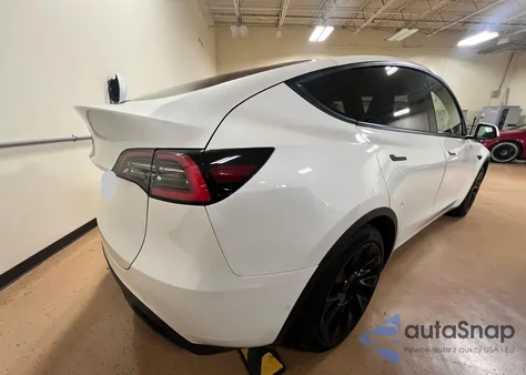 2021 Tesla Model Y из США, поврежденный, VIN 5YJYGDED7MF105899